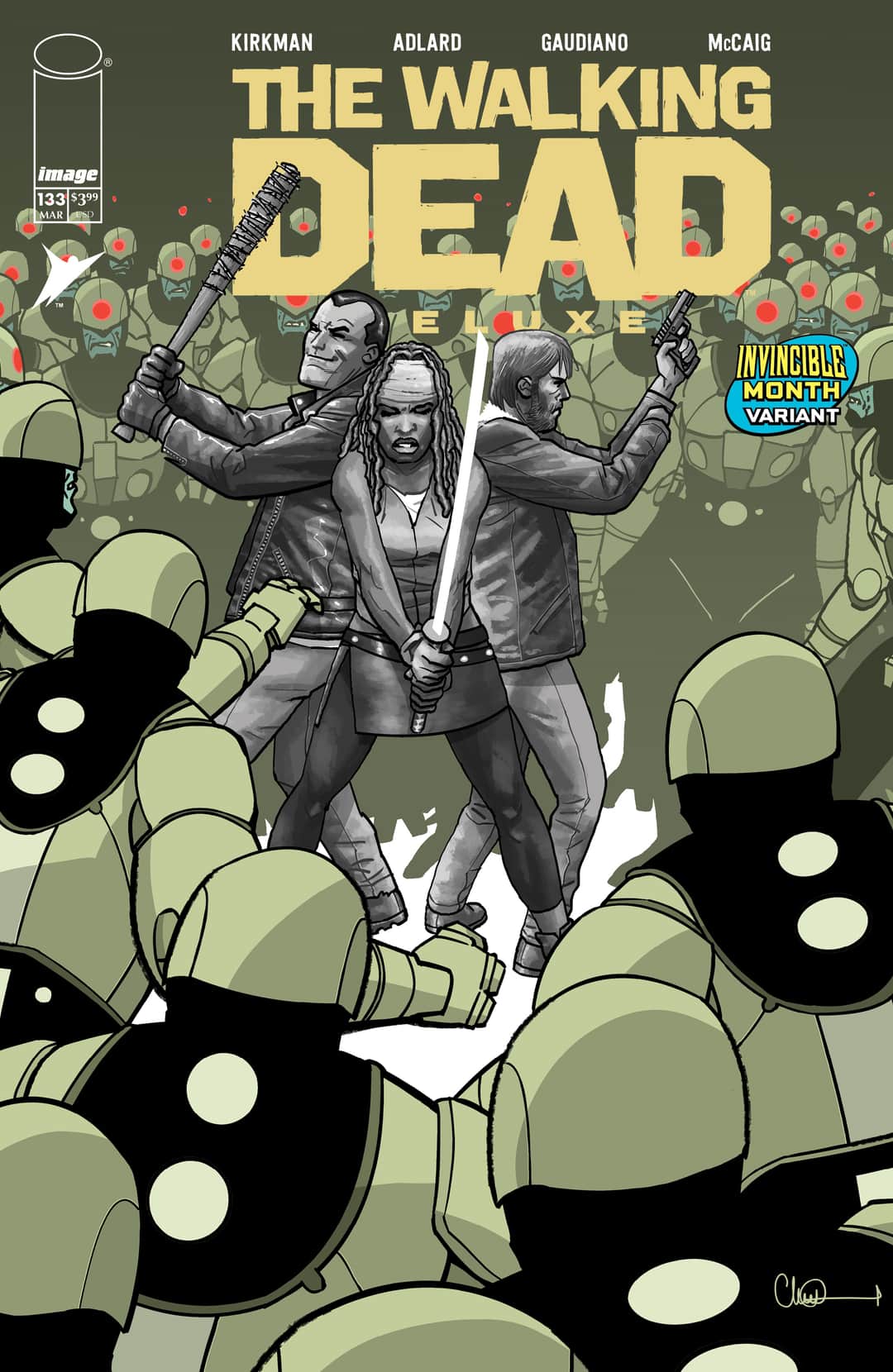 The Walking Dead Deluxe – Variant Cover