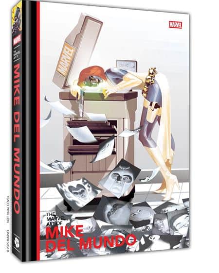 MARVEL ART OF MIKE DEL MUNDO HC DIRECT MARKET ED Cover