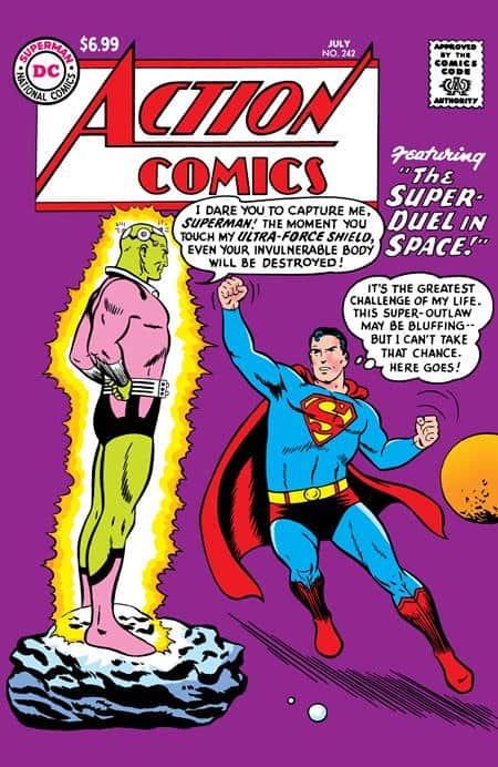 FACSIMILE EDITION CVR C CURT SWAN FOIL VAR