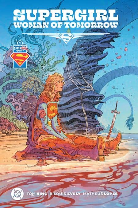 Supergirl: Woman of Tomorrow - The Deluxe Edition HC - Superman Day 2026 (Variant Dust Jacket) Cover