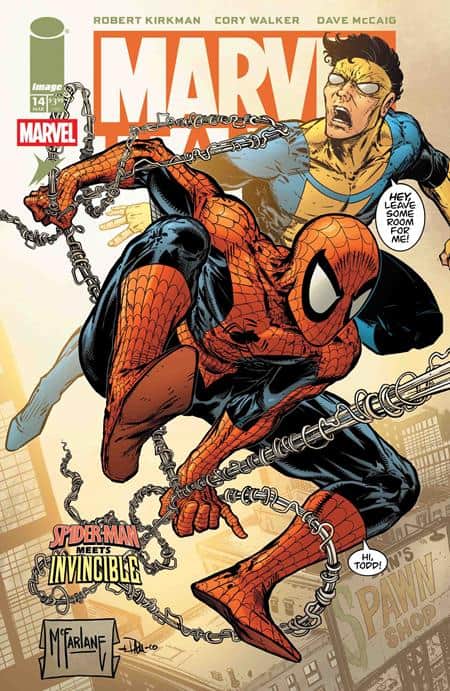 FACSIMILE EDITION CVR D TODD MCFARLANE & DAVE MCCAIG VAR