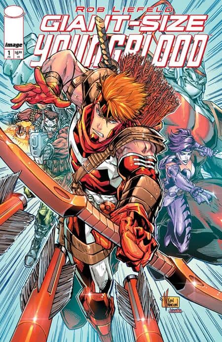 GIANT SIZE YOUNGBLOOD (ONE SHOT) CVR C V KEN MARION VAR Cover