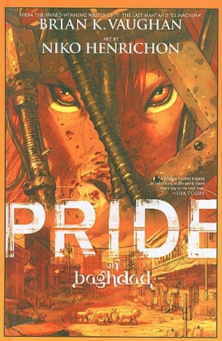 PRIDE OF BAGHDAD THE 20TH ANNIVERSARY DLX ED HC DIRECT MARKET EXCLUSIVE Cover