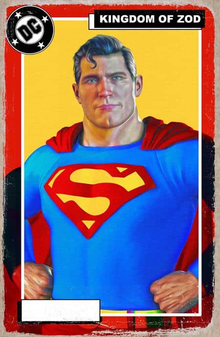 CVR E MARK SPEARS KINGDOM OF ZOD FOIL VAR (KINGDOM OF ZOD)