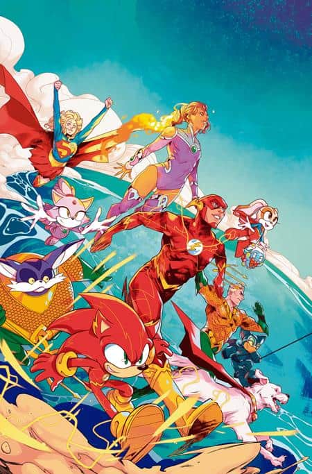 DC X SONIC THE HEDGEHOG METAL LEGION Cover