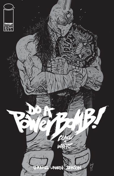 DO A POWERBOMB BLACK AND WHITE Cover