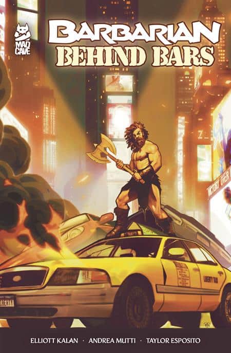 BARBARIAN BEHIND BARS Cover