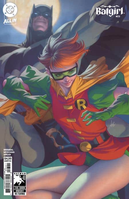 CVR D STANLEY ARTGERM LAU DARK KNIGHT RETURNS 40TH ANNIVERSARY CARD STOCK VAR (BATMAN BAD SEEDS)
