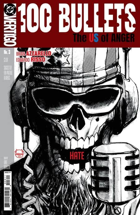100 BULLETS THE US OF ANGER Cover