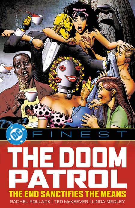 DC FINEST DOOM PATROL THE END SANCTIFIES THE MEANS TP Cover