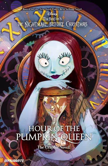 DISNEY TIM BURTONS THE NIGHTMARE BEFORE CHRISTMAS THE HOUR OF THE PUMPKIN QUEEN HC Cover