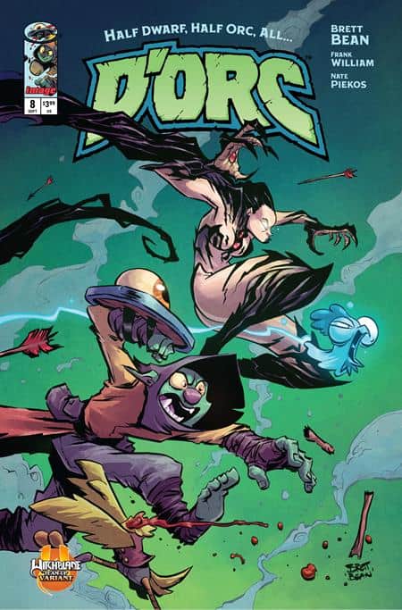 CVR C BRETT BEAN WITCHBLADE TEAM UP