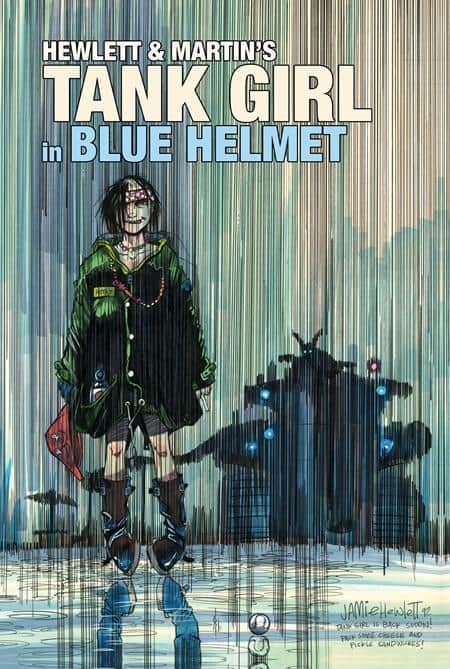 TANK GIRL BLUE HELMET SUMMER SPECIAL Cover