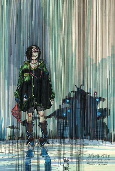 CVR C JAMIE HEWLETT VIRGIN CARDSTOCK