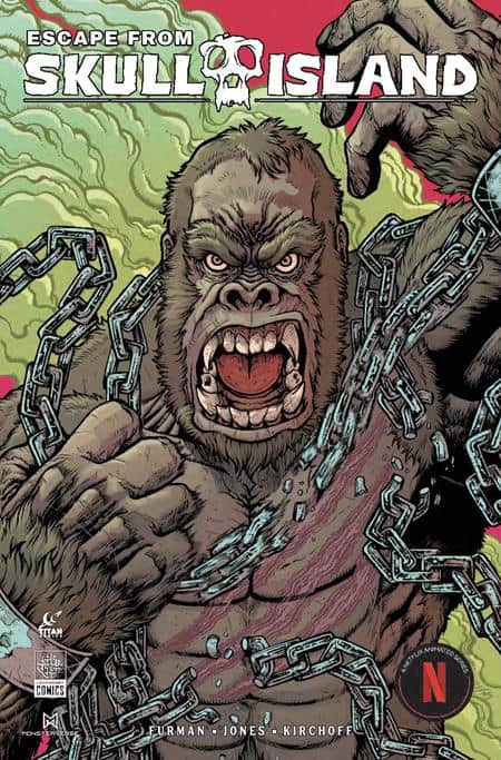ESCAPE FROM SKULL ISLAND TP Cover