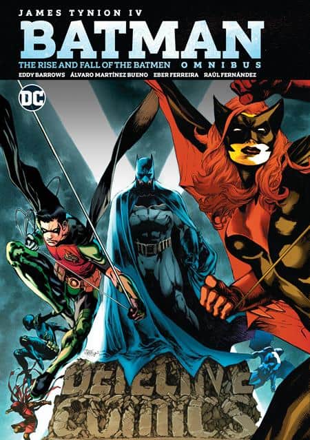 BATMAN THE RISE AND FALL OF THE BATMEN OMNIBUS HC Cover