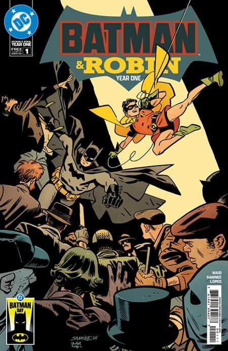 BATMAN & ROBIN YEAR ONE - BATMAN DAY 2025 Cover