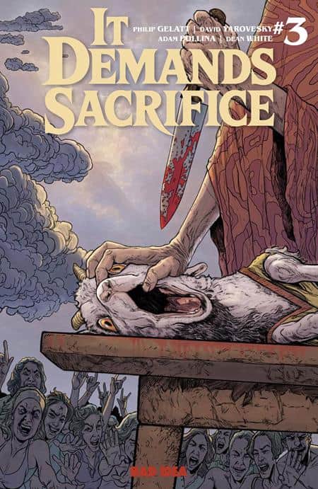 IT DEMANDS SACRIFICE Cover