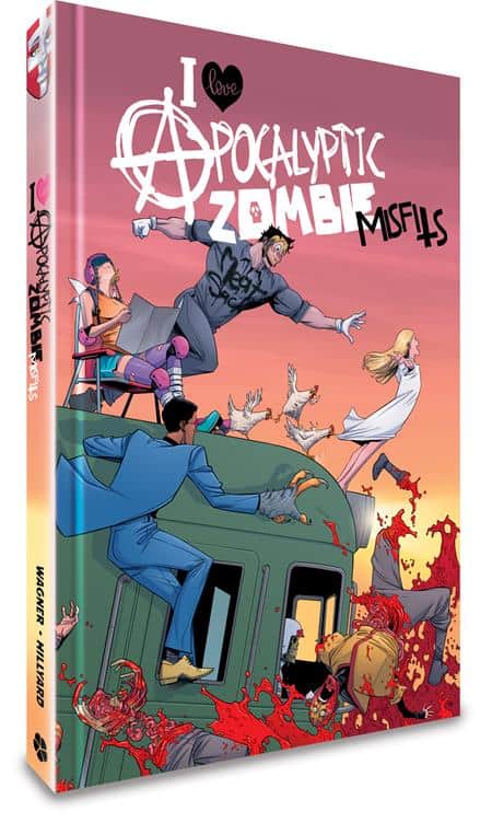 I LOVE APOCALYPTIC ZOMBIE MISFITS HC Cover