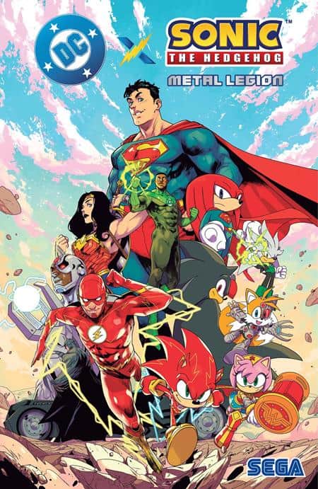 DC X SONIC THE HEDGEHOG METAL LEGION TP Cover