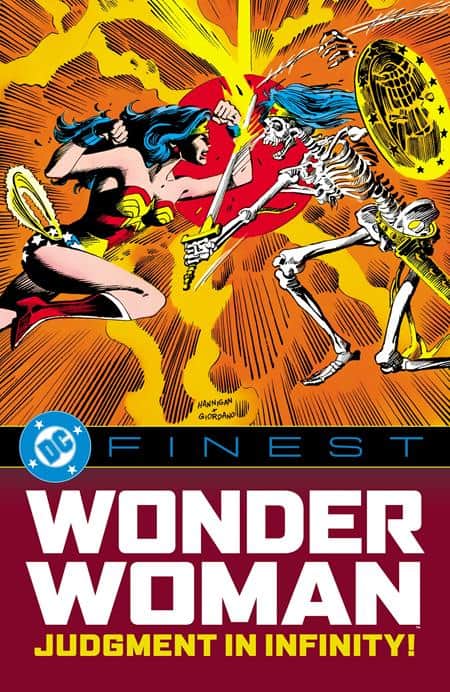 DC FINEST WONDER WOMAN JUDGMENT IN INFINITY TP Cover