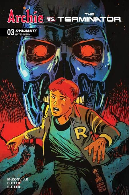 ARCHIE VS THE TERMINATOR Cover