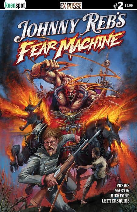 JOHNNY REBS FEAR MACHINE Cover