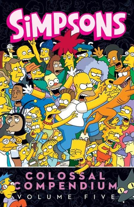 SIMPSONS COMICS COLOSSAL COMPENDIUM TP VOL 05 Cover