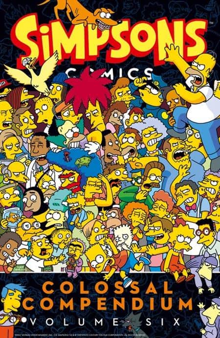 SIMPSONS COMICS COLOSSAL COMPENDIUM TP VOL 06 Cover