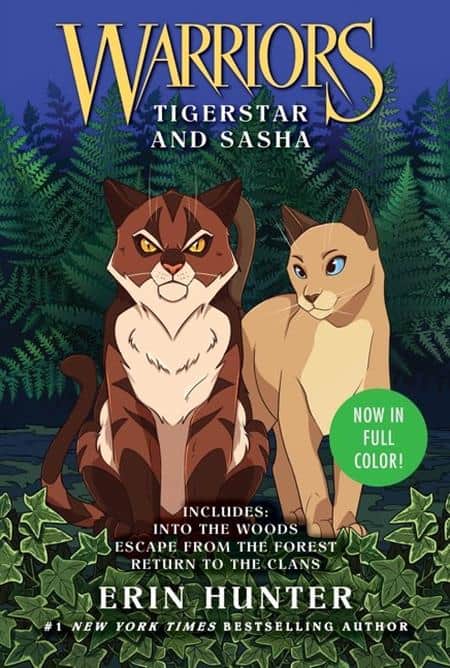 WARRIORS TIGERSTAR AND SASHA 3 IN 1 TP Cover