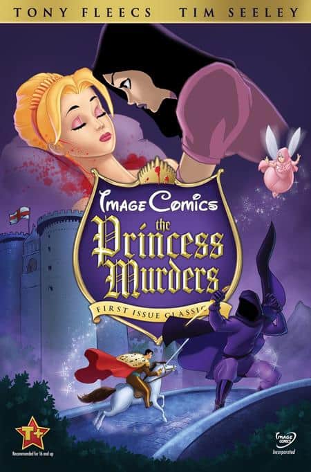 CVR D TIM SEELEY & ALLEN PASSALAQUA SLEEPING BEAUTY ANIMATION HOMAGE
