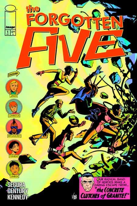 FORGOTTEN FIVE Cover