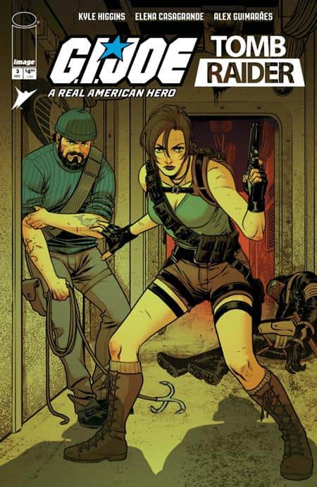 GI JOE A REAL AMERICAN HERO TOMB RAIDER Cover