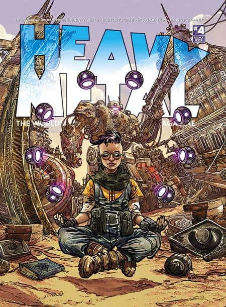 HEAVY METAL MAGAZINE HC #4 (MR) Cover