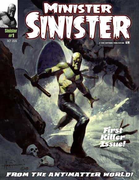MINISTER SINISTER MAGAZINE #1 (MR) Cover