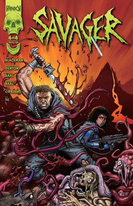 SAVAGER #4 (OF 4) (MR) Cover