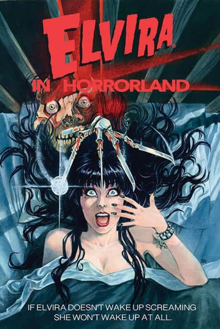 ELVIRA IN HORRORLAND Cover