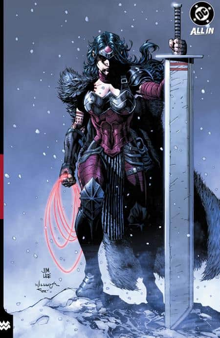 FCBD 2026 - Absolute Wonder Woman HC Vol 01 The Last Amazon Variant Dust Jacket Cover