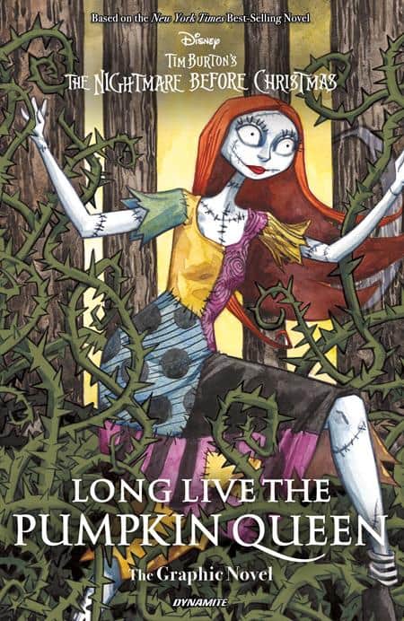 TIM BURTONS THE NIGHTMARE BEFORE CHRISTMAS LONG LIVE THE PUMPKIN QUEEN GRAPHIC NOVEL TP Cover