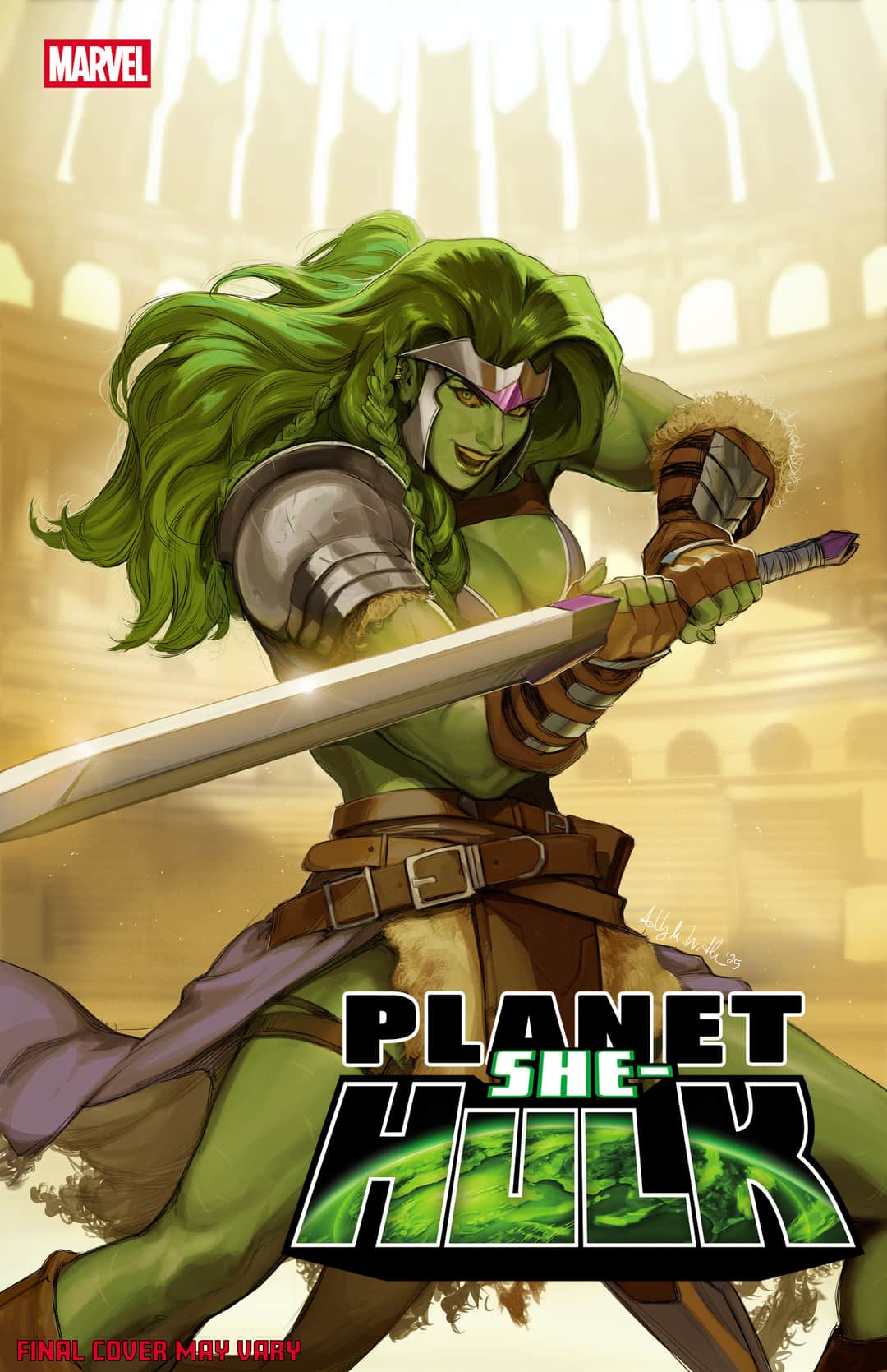 ASHLEY WITTER SHE-HULK VARIANT