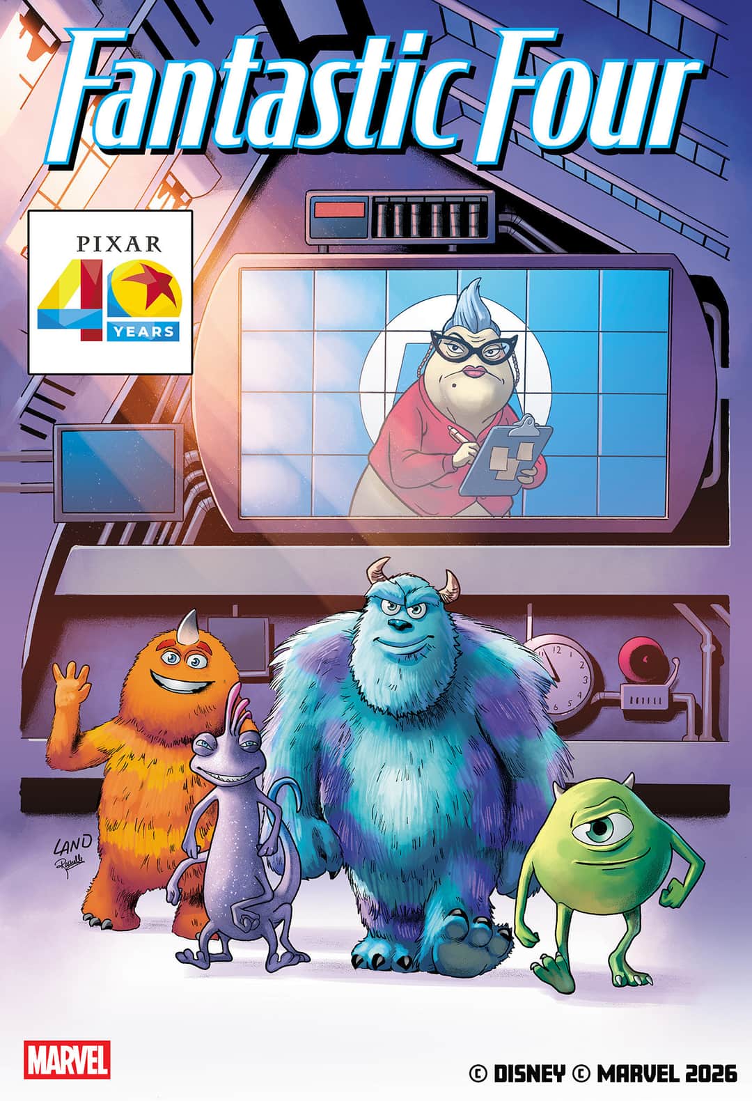 GREG LAND PIXAR 40TH VARIANT