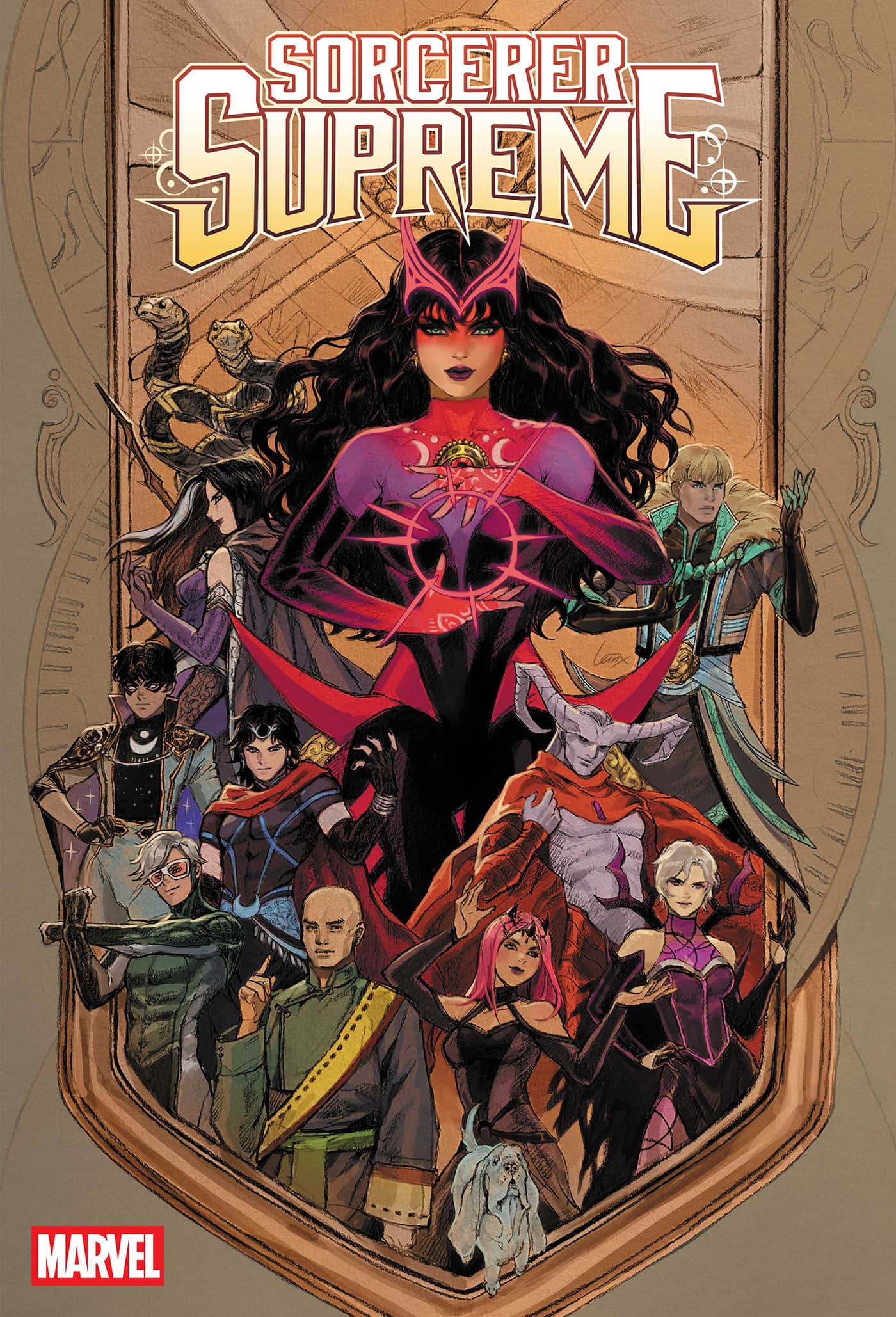 SORCERER SUPREME Cover