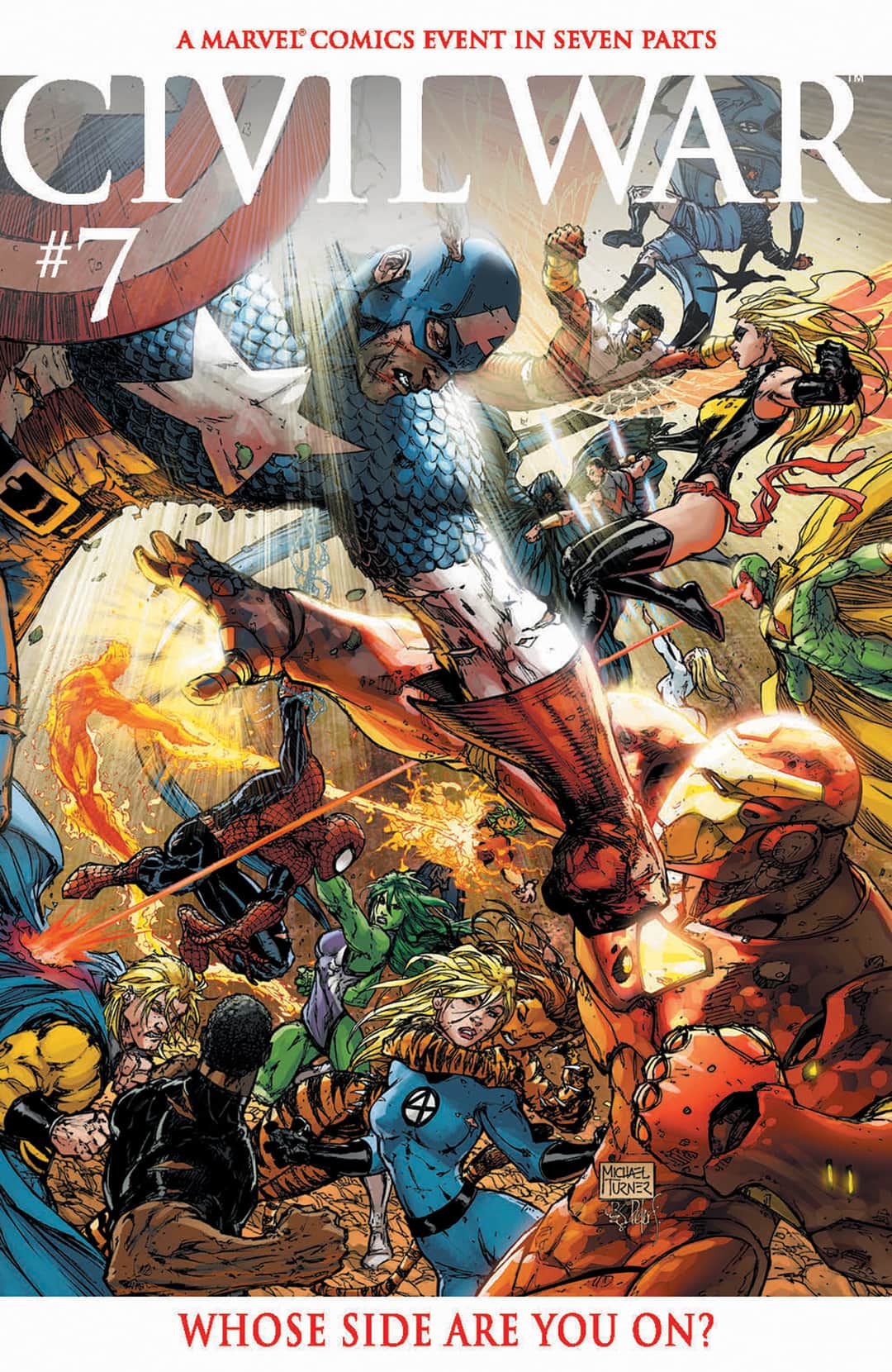 CIVIL WAR FACSIMILE EDITION MICHAEL TURNER FOIL VARIANT