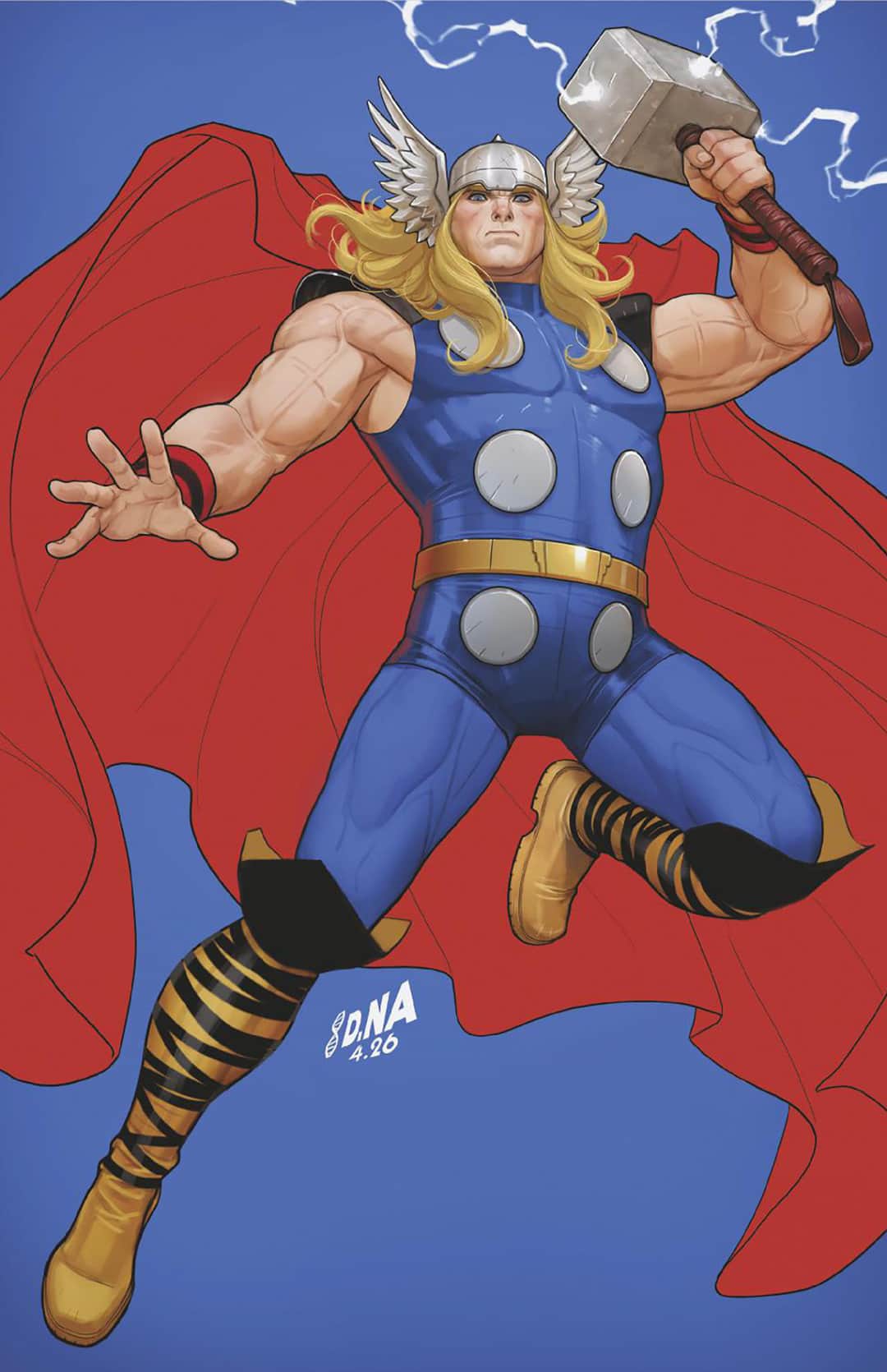DAVID NAKAYAMA COLOR BLOCK BLUE VIRGIN VARIANT