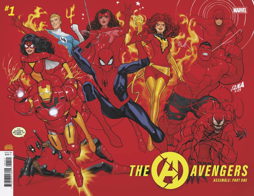 DAVID NAKAYAMA COLOR BLOCK RED WRAPAROUND VARIANT