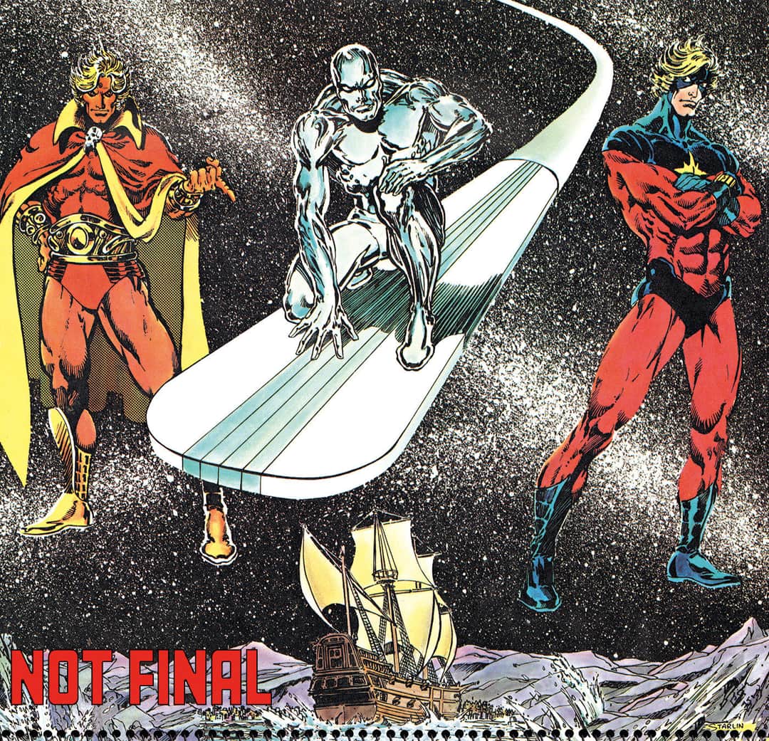 JIM STARLIN BICENTENNIAL CALENDAR HIDDEN GEM VARIANT