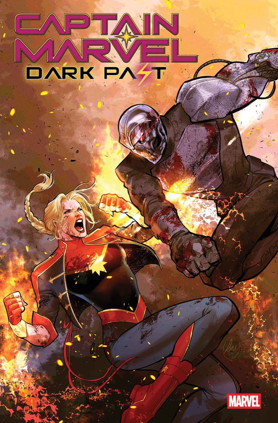 CAPTAIN MARVEL: DARK PAST Cover