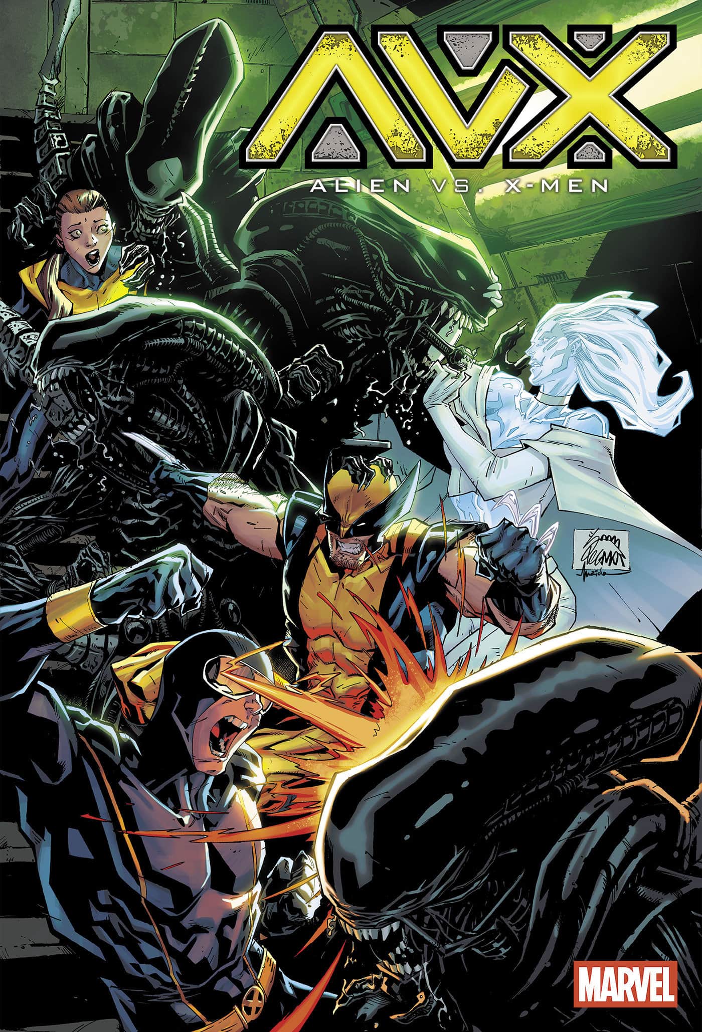 ALIEN VS. X-MEN Cover