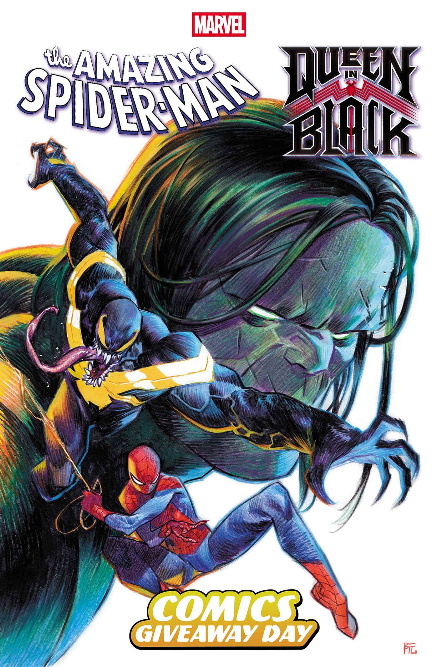 AMAZING SPIDER-MAN 1000 / QUEEN IN BLACK #1 Cover