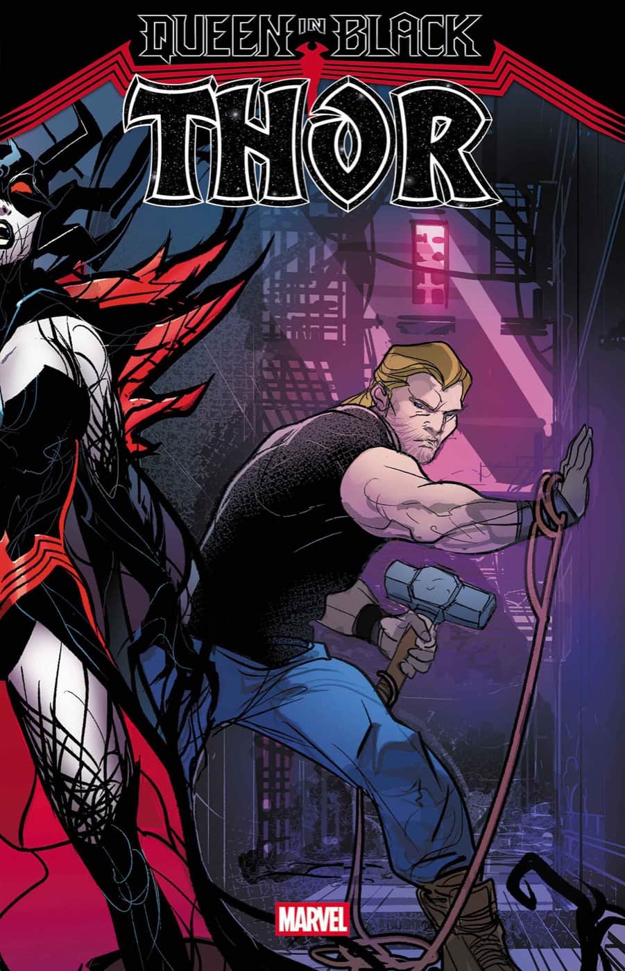 QUEEN IN BLACK: THOR Cover